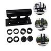 WHAMVOX 1set Iron Bike Fork Mounts Quick Release for Roof Storage Easy Installation and Holder Compatible view 2