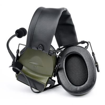 GLECTICAL Tactical Headset military airsoft headset Comta 2 Sound Pickup headphone Noise Reduction Ear protection headphones with mic for Hunting Shooting Airsoft