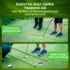 FINGER TEN Golf Alignment Sticks Rods Swing Trainer Tools 48 Inch 2 Or 3 Pack, Fits in Golf Bag Tour Stickers Practice Training Aid (2 Pack Green) view 4