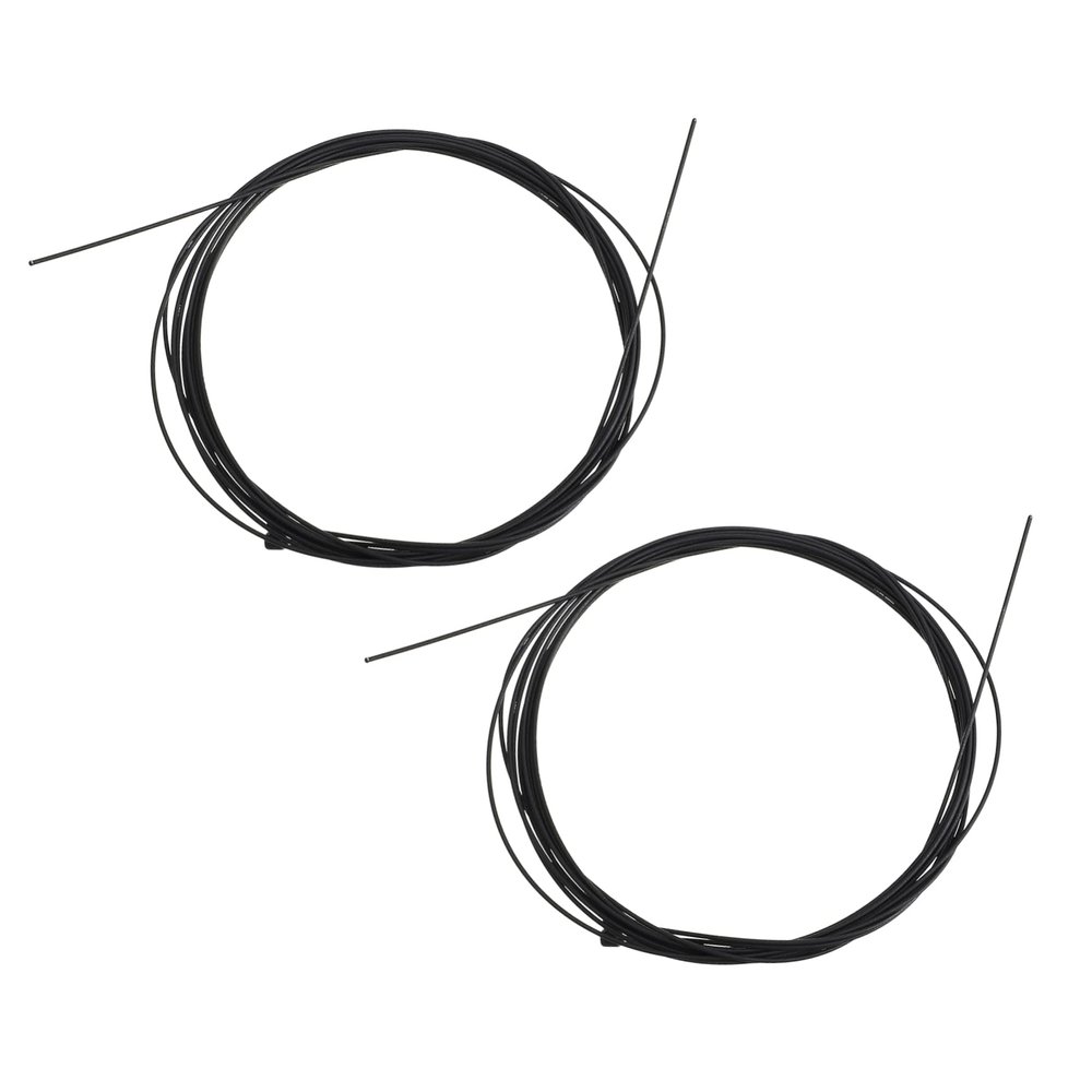 WHAMVOX 2pcs Bike Brake Cable Front Rear Stainless Steel Brake Lines for Mountain and Road Bikes and Easy to Install Accessory