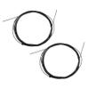 WHAMVOX 2pcs Bike Brake Cable Front Rear Stainless Steel Brake Lines for Mountain and Road Bikes and Easy to Install Accessory view 1