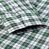 Alimens & Gentle Mens Dress Shirts Green Plaid Regular Fit Button Down Shirts Everyday Casual Daily Vacation Gingham Shirt view 4