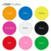 NineFit Basics 200-1000 Custom Chips Personalized Plastic Tokens, Customized Chips with Any Image Logo and Text for Business Logo Drink Chips, etc. (Pink) view 3