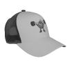 Bomb Lifts Barbell Baseball Cap for Men Women Breathable Mesh Back Baseball Caps Adjustable Casual Outdoor Hat Trucker Hats Dad Cap view 1