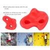 Locadence 10PCS Rock Climbing Holds, 4.9X3.9X2.4Inch Rock Wall Climbing Kit, Climbing Wall Grip for Kindergartens, Amusement Parks, Underground Classrooms (Red) view 2
