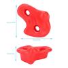 Locadence 10PCS Rock Climbing Holds, 4.9X3.9X2.4Inch Rock Wall Climbing Kit, Climbing Wall Grip for Kindergartens, Amusement Parks, Underground Classrooms (Red) view 4