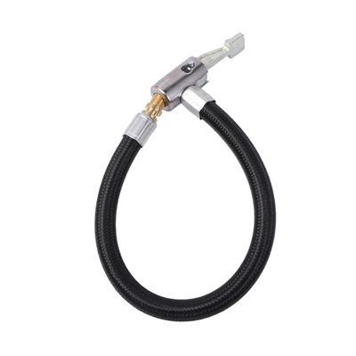 PartyKindom Locking Air Chuck Extension Tube for Inflating Bike Motorcycle Car Tires Air Hose Adapter for Quick Leak Inflation