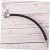 PartyKindom Locking Air Chuck Extension Tube for Inflating Bike Motorcycle Car Tires Air Hose Adapter for Quick Leak Inflation view 2