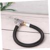 PartyKindom Locking Air Chuck Extension Tube for Inflating Bike Motorcycle Car Tires Air Hose Adapter for Quick Leak Inflation view 3