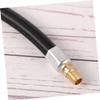 PartyKindom Locking Air Chuck Extension Tube for Inflating Bike Motorcycle Car Tires Air Hose Adapter for Quick Leak Inflation view 4