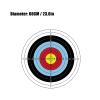 30 Pack 60cm Bow and Arrow Targets,Archery Target Practice Accessories,Archery Target Paper Full Ring Archery Compound Anti Curve Bows and Arrows Competitive Target Paper view 2
