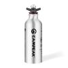 CAMPEAK liquid Fuel Bottle 0.5L for Outdoor Camping with Safety Valve,Silver view 1