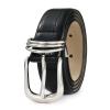 RISANTRY Women's Leather Alligator Belts for Jeans Dresses, Crocodile Print Leather Waist Belt Fashion Ladies Belts with Sliver Buckle view 2