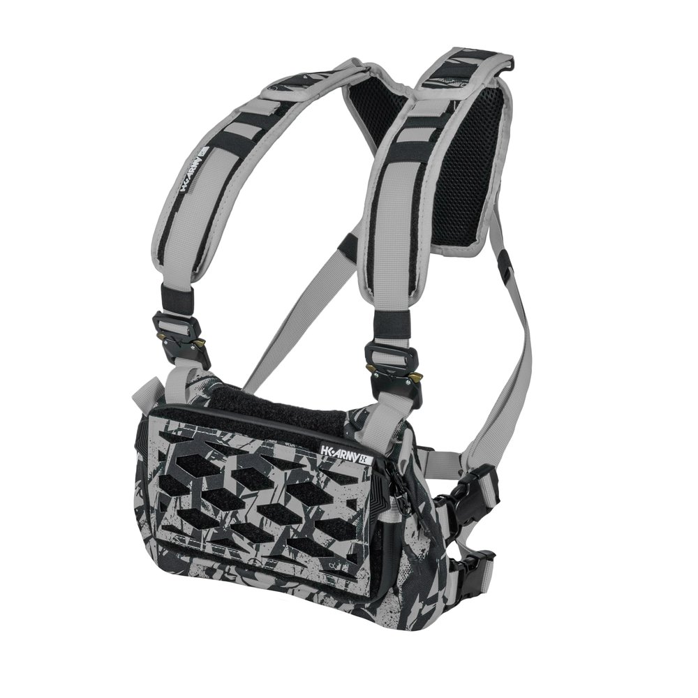 HK Army Hostile Sector Chest Rig - MOLLE Tactical Airsoft Vest (Grey)