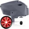 Maddog Empire Halo Too Automatic Electronic Paintball Loader with HK Army Epic Speed Feed and HPA Paintball Tank Fill Nipple Protector Accessory Package - Matte Gray w/Lava SF view 1