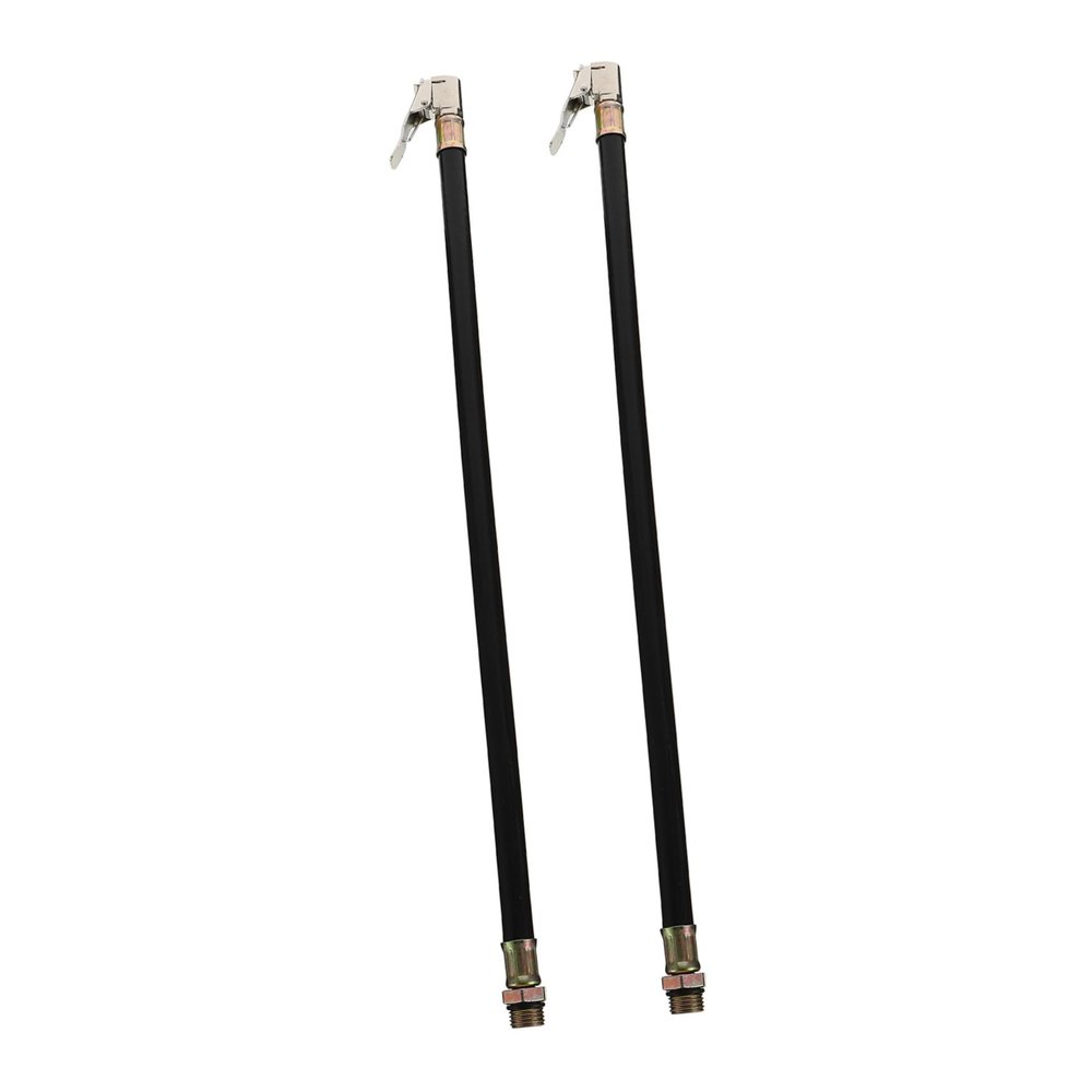 PartyKindom 2pcs Inflatable Extension Tube for Motorcycle Car Tire Inflation Flexible Air Pump Hose Quick Connect Adapter Easy to Install Tire Accessory for Cycling and Automotive Use