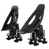 MTTXY 4Pcs Kayak Saddles, Boat Canoe Carrier Tie Down Straps Surf Ski Roof Top Mounted on Car SUV Truck Crossbar, Universal Kayak & Canoe Car Racks view 4