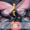 ALAZA Butterfly Flower Floral on Black Boys' Briefs Soft Underwear Available in Sizes 6y view 3
