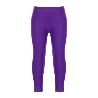 HULIJA Girls' Swimming Leggings Rash Guard Swim Pants Full Length Sun Protection Swim Bottom Casual Athletic Trousers Purple 14 Years