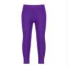 HULIJA Girls' Swimming Leggings Rash Guard Swim Pants Full Length Sun Protection Swim Bottom Casual Athletic Trousers Purple 14 Years view 1