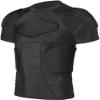 ciseroye Padded Football Shirt - Mens Compression Rib Protectors with Chest Padding for Baseball, Basketball, Paintball & Multi-Sport Protection - XL view 1