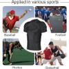 ciseroye Padded Football Shirt - Mens Compression Rib Protectors with Chest Padding for Baseball, Basketball, Paintball & Multi-Sport Protection - XL view 4