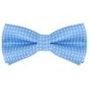 Bskifnn Dot Bow Ties Classic Adjustable Neck Bowtie for Child Boys Toddlers Wedding Party Graduation Dress up (Dots, Light Blue)
