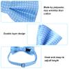 Bskifnn Dot Bow Ties Classic Adjustable Neck Bowtie for Child Boys Toddlers Wedding Party Graduation Dress up (Dots, Light Blue) view 3