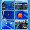 WYHBXD Electric Tricycle Carport Awning Driving Shed Front Front Shed Sunshade and SANBENGZI Rain Shed Battery Car Express Plastic Car Awning (Color : Lake blue with rain screen) view 3