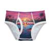 ALAZA Palm Tree Flamingo Lake Sunset Boys' Briefs Soft Underwear Available in Sizes 2t Multicolor view 1