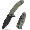 BARRYSAIL Folding Pocket Knife, 3.3 Inch D2 Steel Blade G10 Handle Small EDC Knife with Liner Lock, Pocket Clip for Men Women, Perfect Tool for Camping Hunting Survival view 1