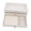 CALLARON Luxury Jewelry Storage Case Decorative Box for Earrings Necklaces Bracelets for Retail and Home Use view 1