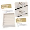 CALLARON Luxury Jewelry Storage Case Decorative Box for Earrings Necklaces Bracelets for Retail and Home Use view 2