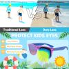 24 Pack Sunglasses Bulk - 12 Neon Sun Glasses with UV400 Protection, Great Gift for Pool, Beach, Birthday, Goody Bag Filler, Party Toys, Outdoor Party Supplies for Kids, Teens, Adults view 2