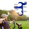 sntxmy Bow Release for Compound Bow, Archery Release Trigger, Compound Bow Release, Thumb Release. (3 Finger Bow Release, Light Black) view 4