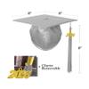 Misscom Shiny Preschool Kindergarten Graduation Cap Gown Set for Kids With 2025 2026 Tassels Charms view 3