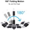 Kayak Roof Rack, Boat Kayak Canoe Roof Carrier Rack of Bilateral J-Style Folding, Lightweight Double Kayak Holder, Ski Board Rooftop Mount on Car, Truck and SUV Crossbar view 3