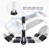Kayak Roof Rack, Boat Kayak Canoe Roof Carrier Rack of Bilateral J-Style Folding, Lightweight Double Kayak Holder, Ski Board Rooftop Mount on Car, Truck and SUV Crossbar view 4