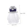 SUPVOX Aerospace Bear Water Cup Straw Bottle for Toddlers Boys and Girls School Shoulder Strap Leakproof for Workout view 4