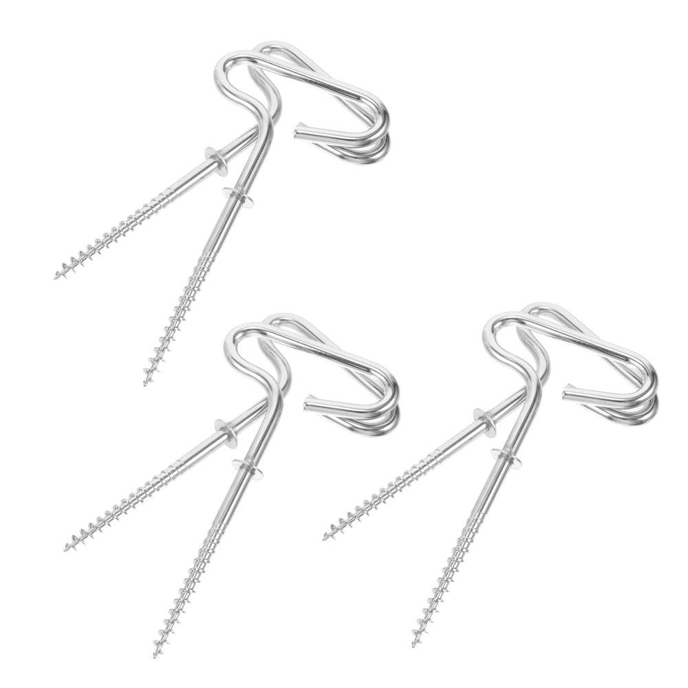 POPETPOP Ice Anchor Drill Adapter Spiral Stake Tent Bracket Holder Ground Nail Lightweight and Portable Camping Tools