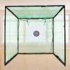 GUIAFUHYE Golf Hitting Cage, Swing Practice Mat, Golf Practice Net,Golf Nets for Full Swing and Chipping Practice Indoor Outdoor, Green, Black, White view 3