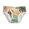 ALAZA Cartoon Palm Leaf Leopard Print Boys' Briefs Soft Underwear Available in Sizes 5t Multicolor view 1