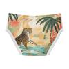 ALAZA Cartoon Palm Leaf Leopard Print Boys' Briefs Soft Underwear Available in Sizes 5t Multicolor view 2