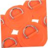 GANAZONO Inflatable Boat D-Ring Patch Suit Kayak Anchor Line Buckle for Deck Attachment view 4