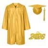 Misscom Shiny Preschool Kindergarten Graduation Cap Gown Set for Kids With 2025 2026 Tassels Charms view 1