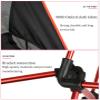 NIBHZ Foldable Camping Chair, Lightweight Portable Folding Chair, Robust for Heavy People - Compact Backpack Chair, Comfortable Lawn Chair, Beach Chair,SkyBlue view 4