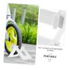 Gatuida Portable Bike Parking Stand Lightweight Durable Scooter Holder for Boy Girl Compact Design for Balance Cars and Bikes Easy to PVC Construction view 4