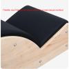 Onwowsun Maple Yoga Pilates Massage Bed Pilates Spine Corrector, Multi-Function Yoga Equipment for Balance, Core Strengthening and Stretching view 2
