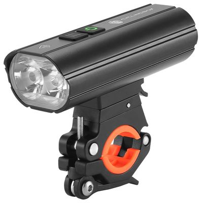 1800 Lumens Bike Light, 4800mAh Rechargeable Bicycle Headlight, 5 Light Modes, 200m Beam Distance, IPX6 Waterproof, Aluminum Alloy Body, USB Type-C Charging, Cycling Accessories for Night Riding