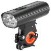 1800 Lumens Bike Light, 4800mAh Rechargeable Bicycle Headlight, 5 Light Modes, 200m Beam Distance, IPX6 Waterproof, Aluminum Alloy Body, USB Type-C Charging, Cycling Accessories for Night Riding view 1